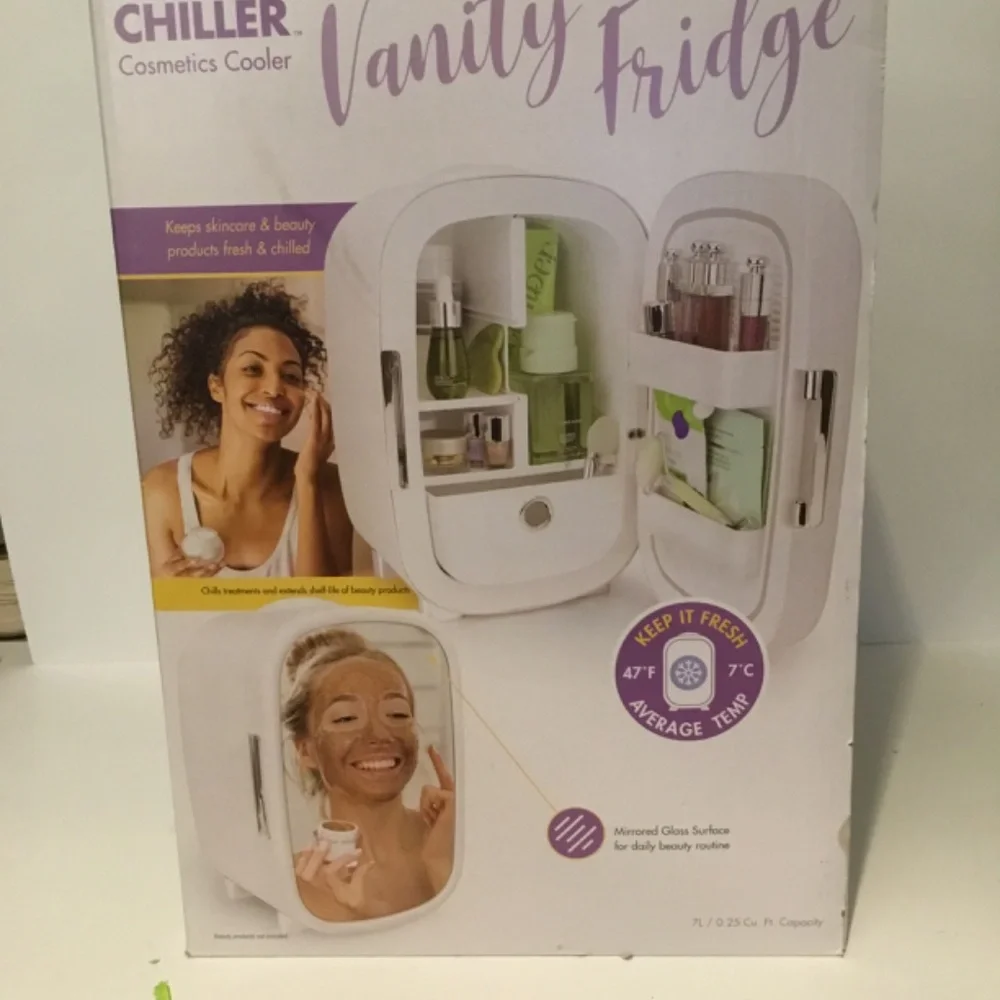 PERSONAL VANITY FRIDGE CHILLER COSMETIC COOLER